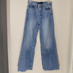 GAP Women's High Rise Wide Leg Jeans 4/27